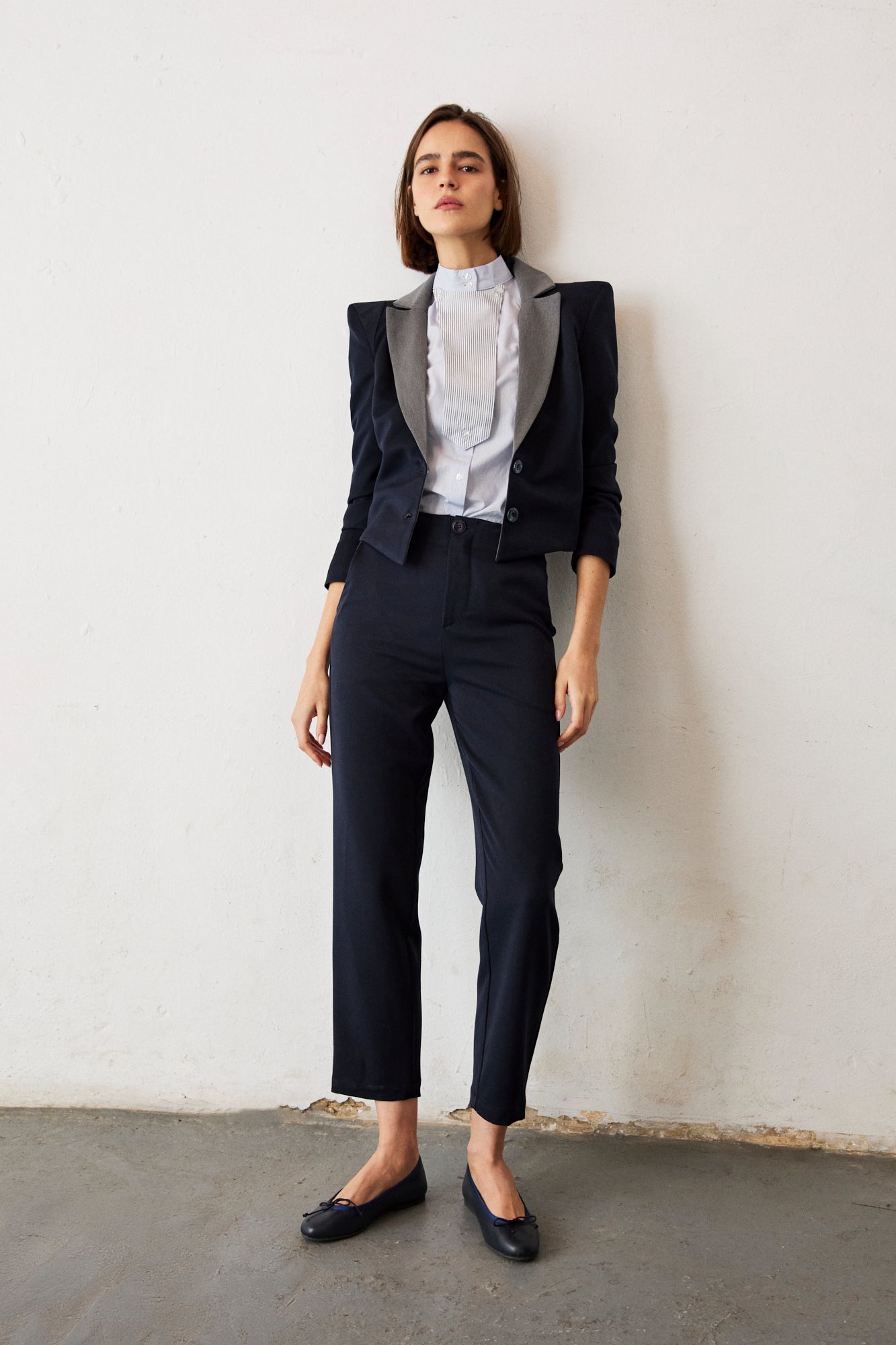 Pantalón largo azul marino