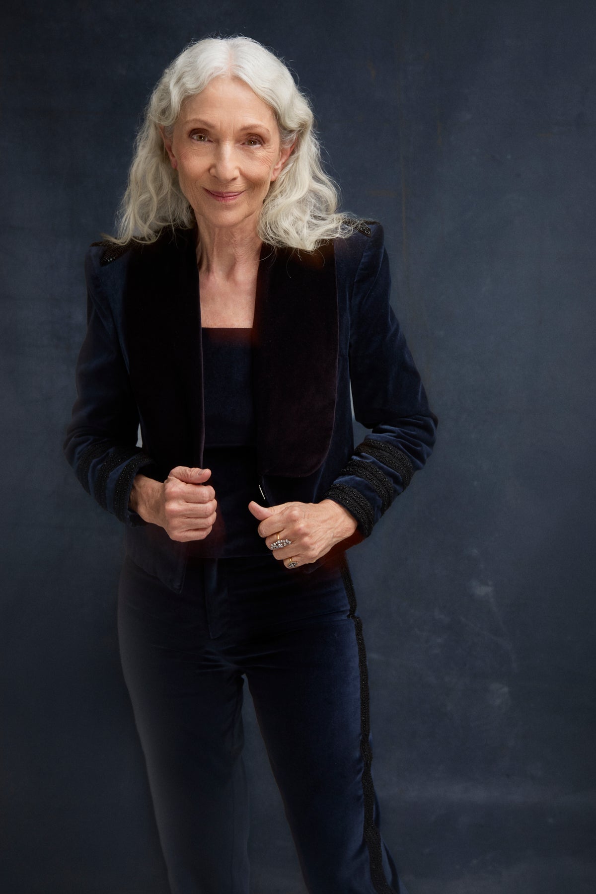 Chaqueta Leo Terciopelo marino