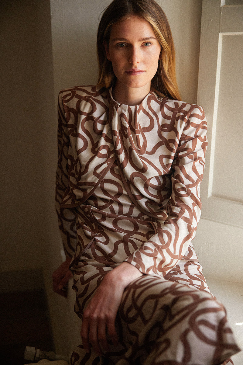 Vestido Estampado Natália