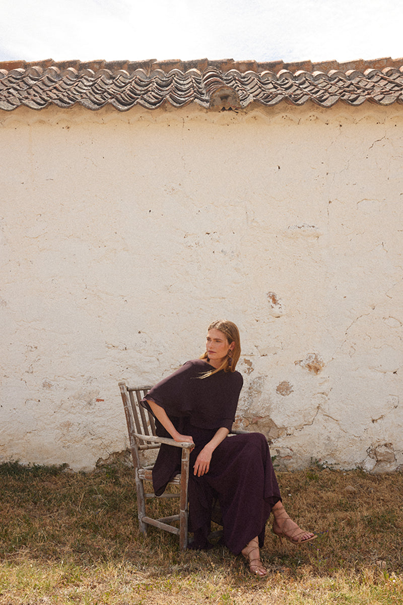 Vestido Carlota Beringela