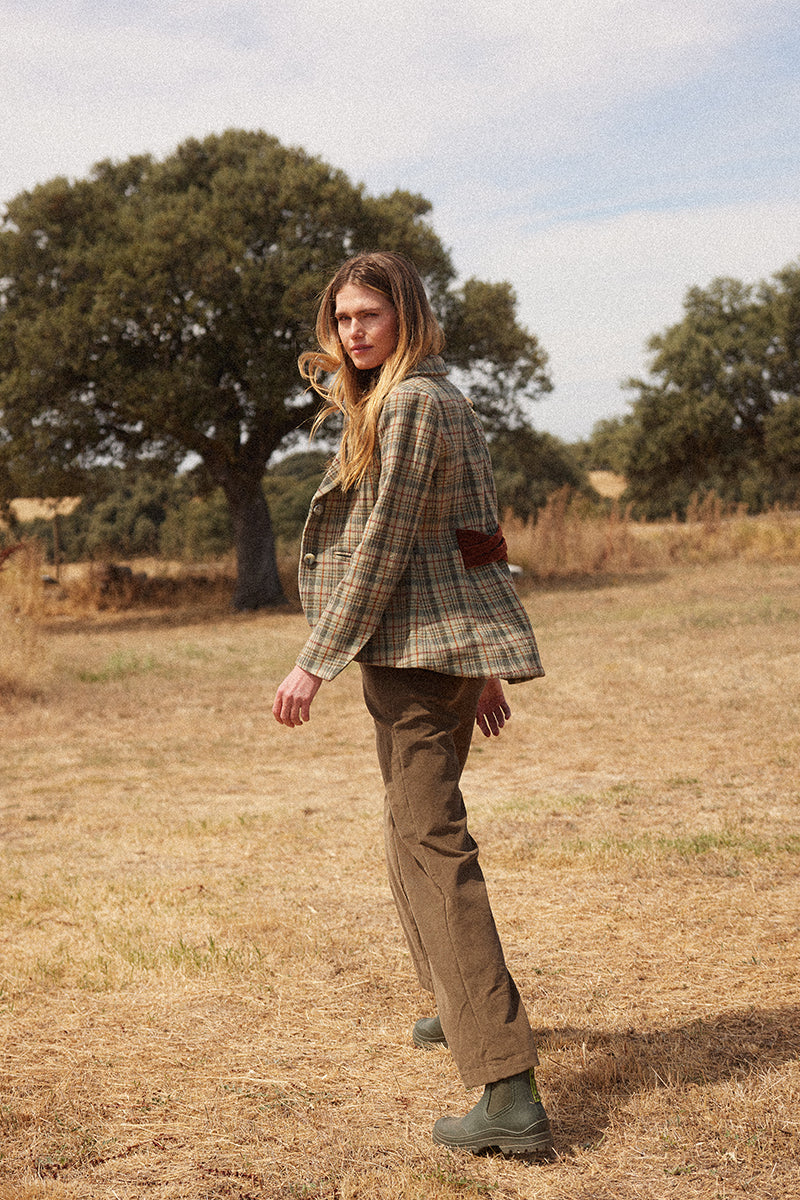 Chaqueta-cuadros-mujer 4