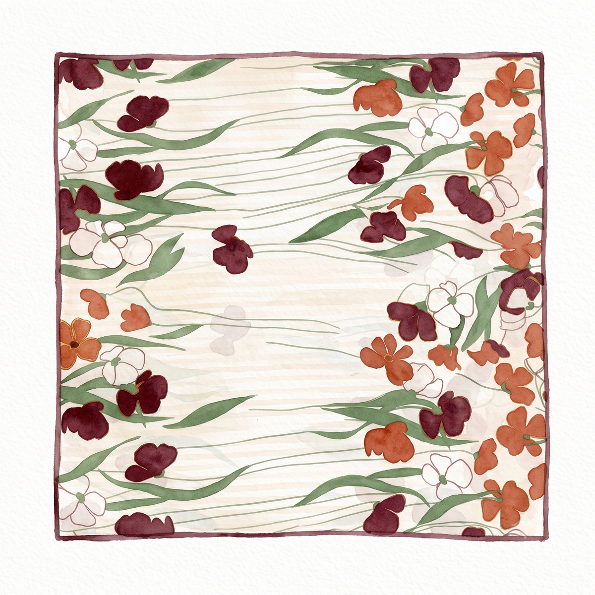 Pañuelo Flores