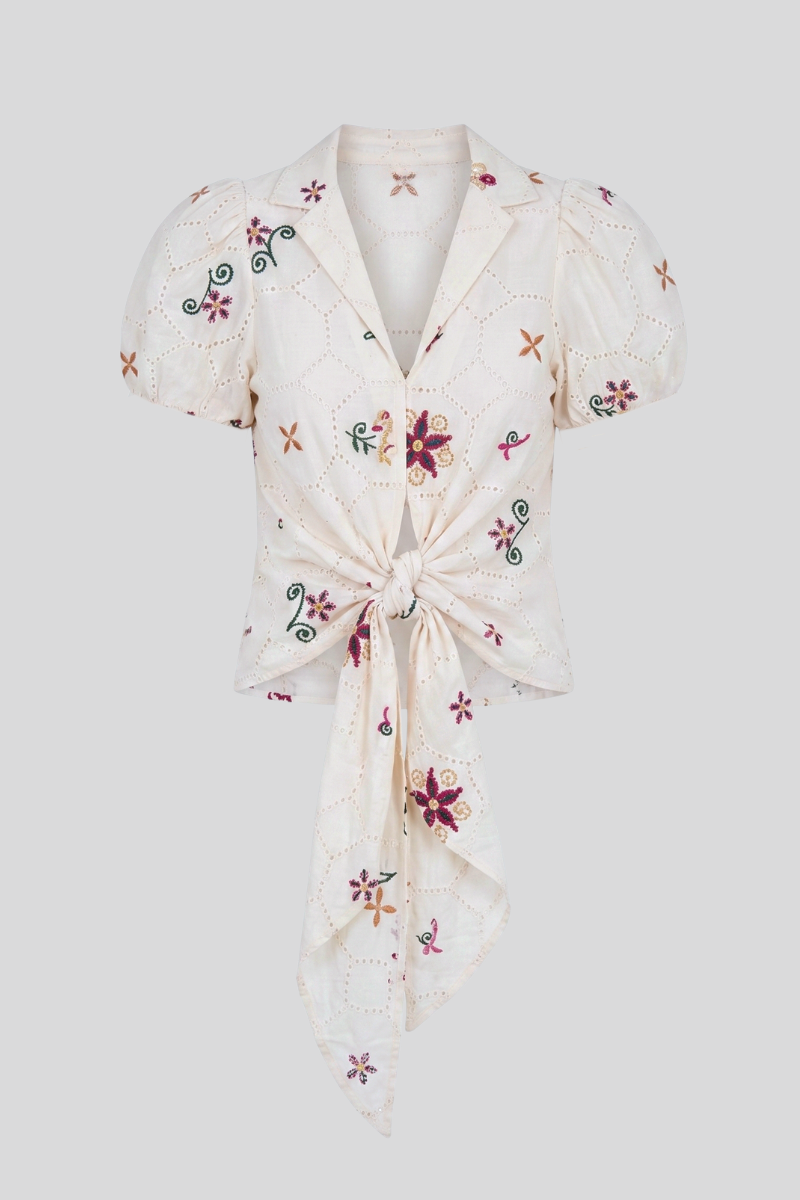 Camisa Pilar Bordada