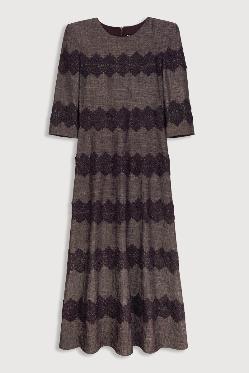 Vestido Gala Beringela