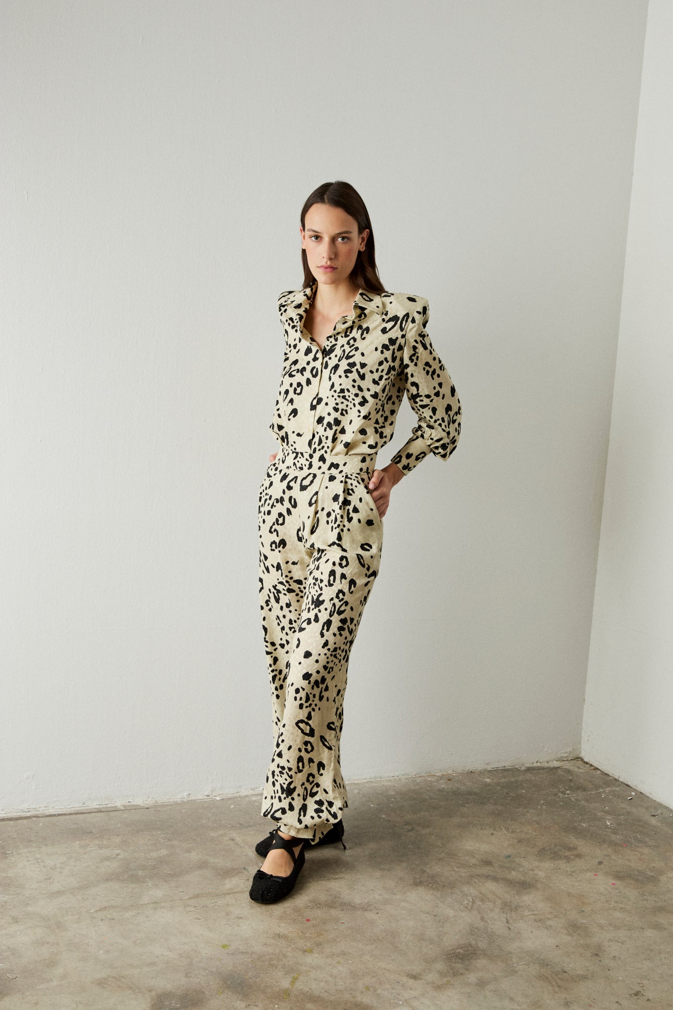 Camisa estampado animal print