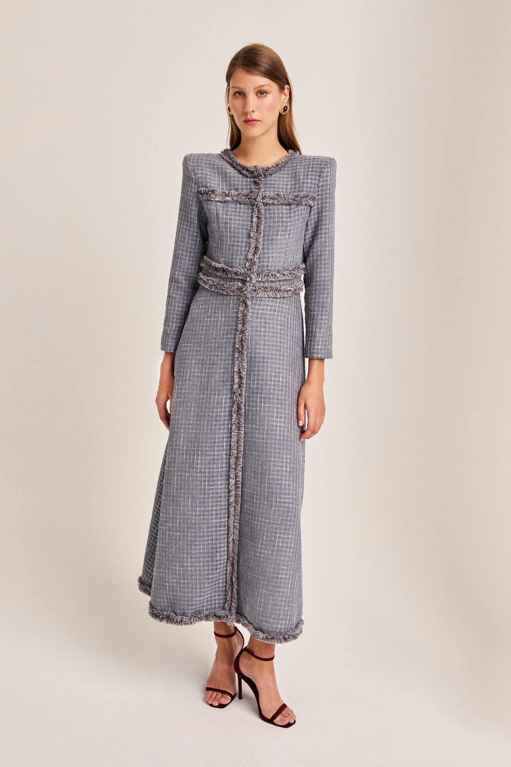 Vestido cinzento Malena