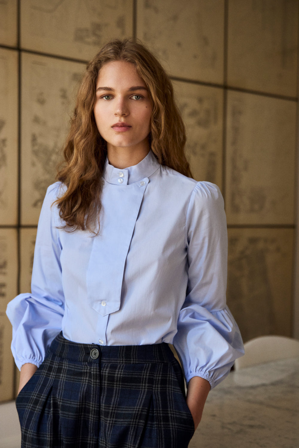 Camisola azul claro Johana