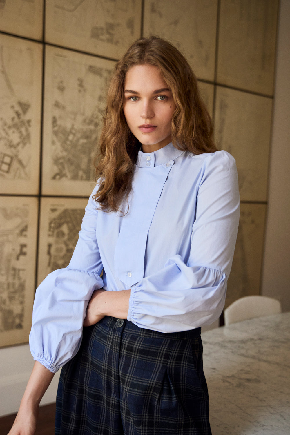 Camisola azul claro Johana