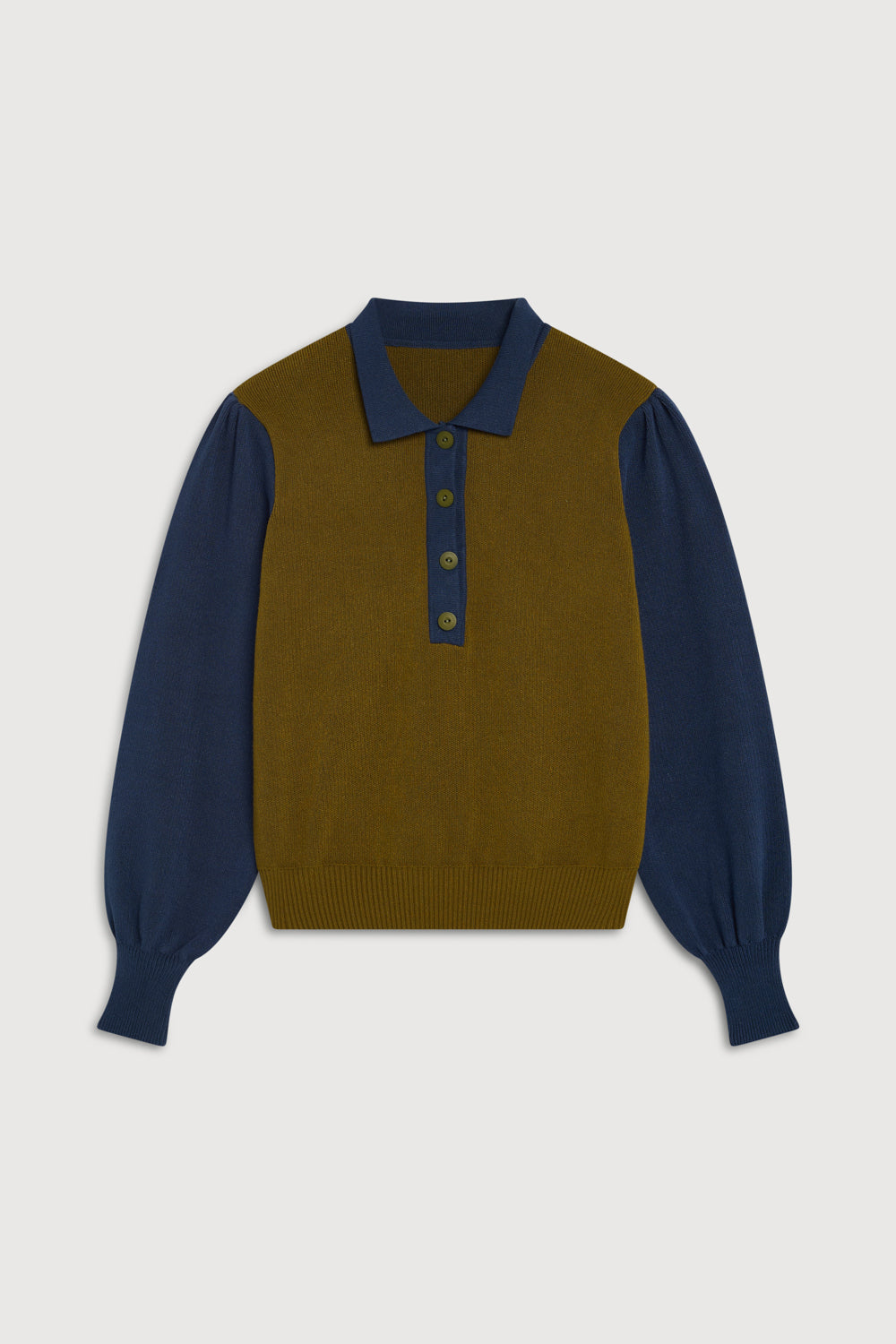 Polo Caqui em Jersey