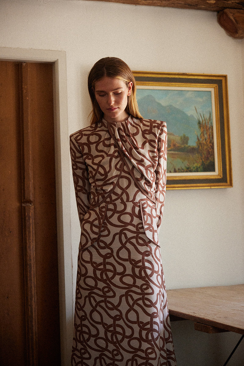 Vestido Estampado Natália