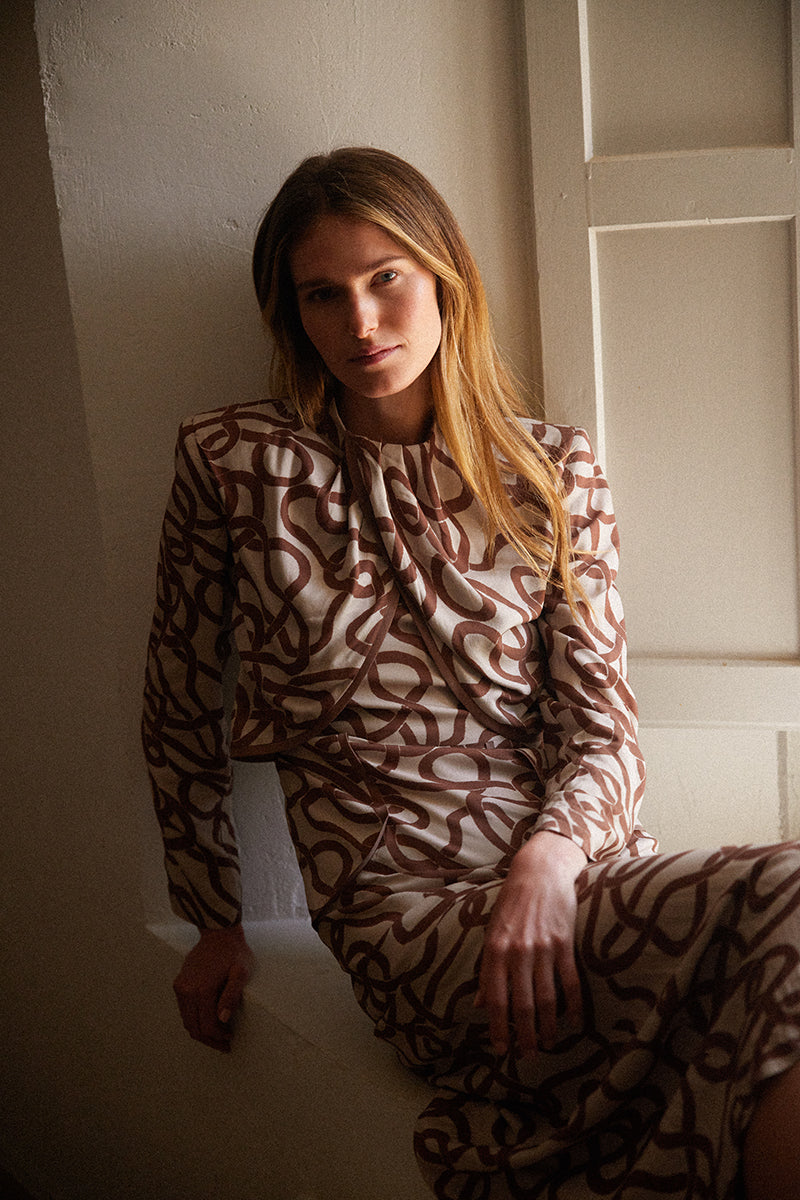 Vestido Estampado Natália