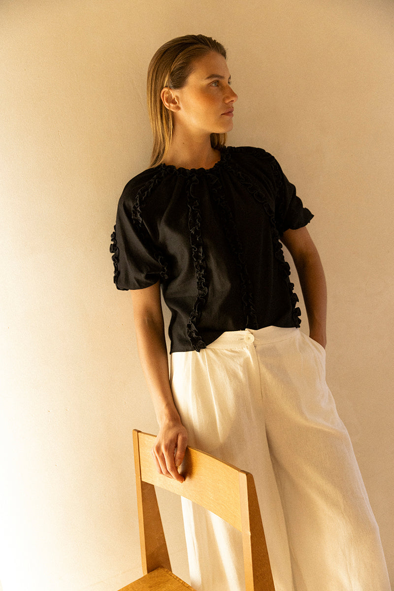 Blusa Rochi Preta