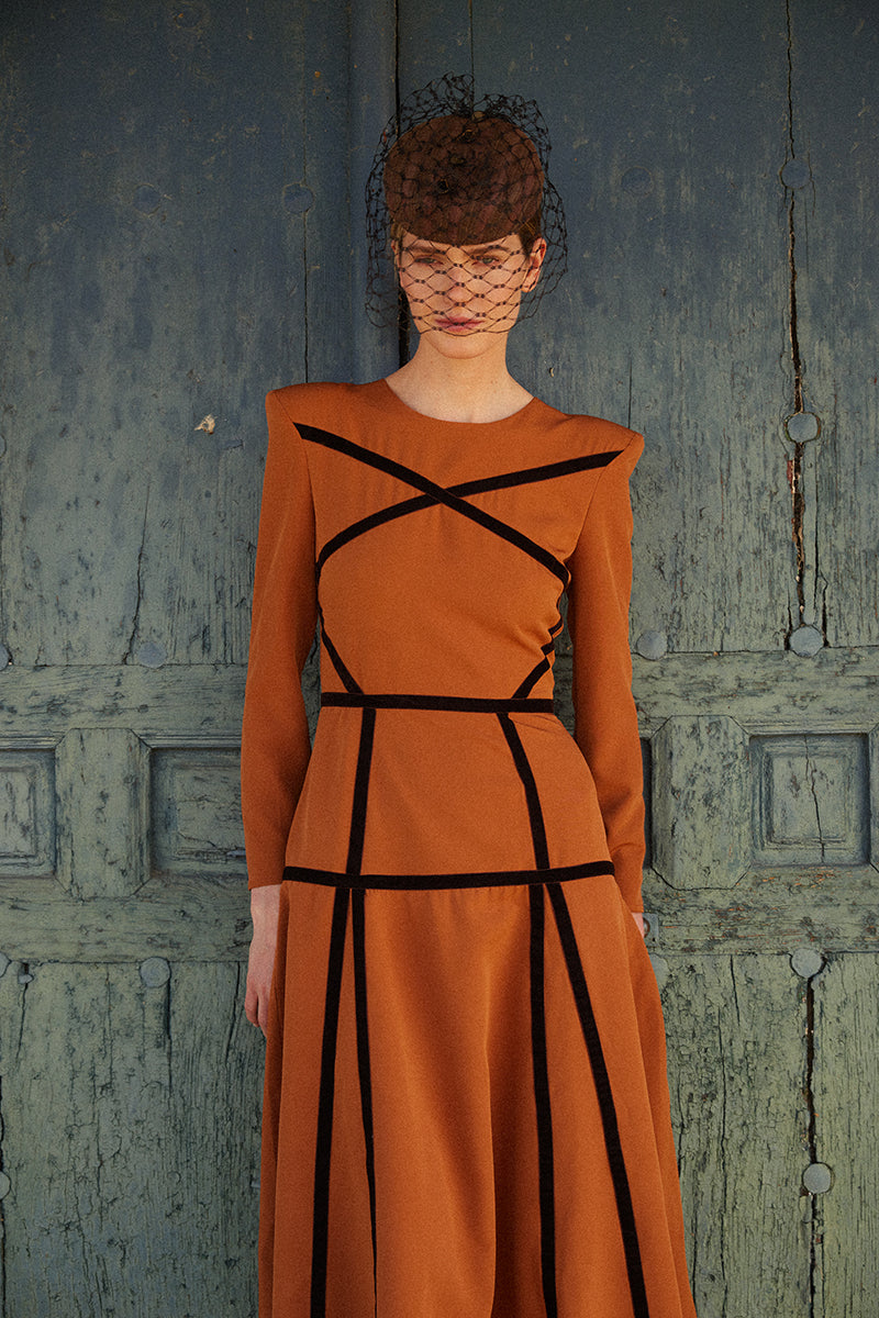 Vestido Ruana de Abóbora