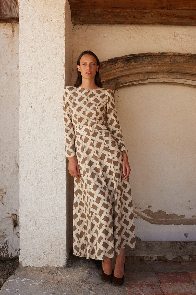 Vestido estampado Manu