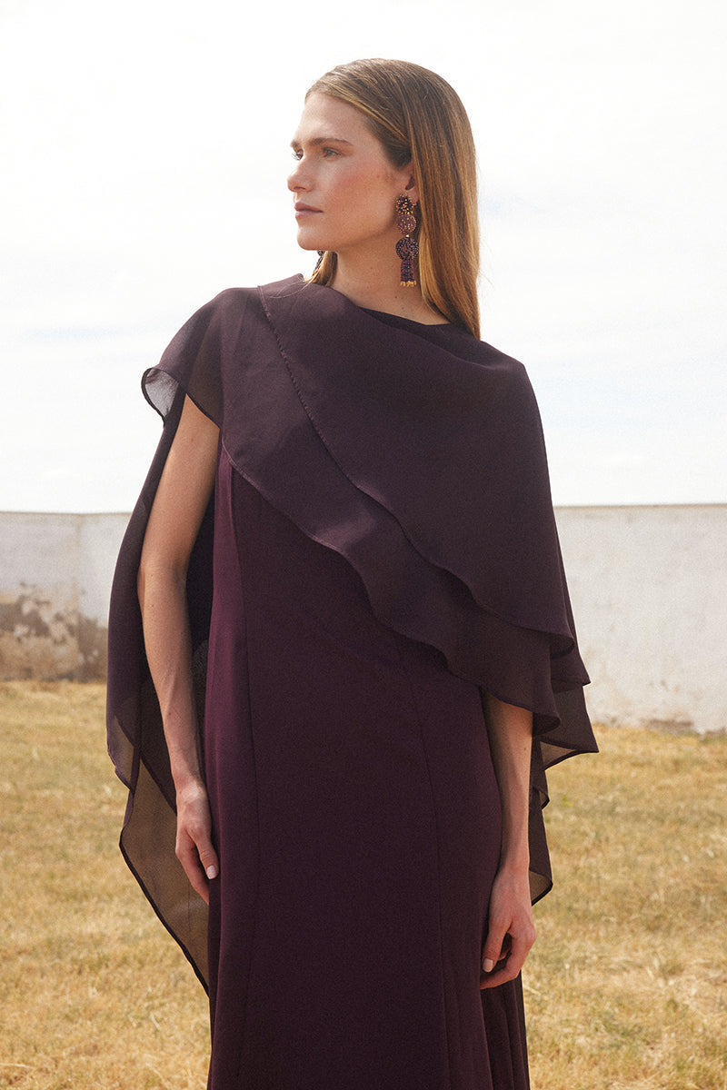 Vestido Carlota Beringela