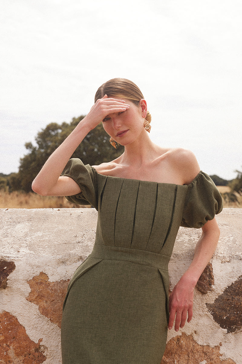 Vestido Maria Verde