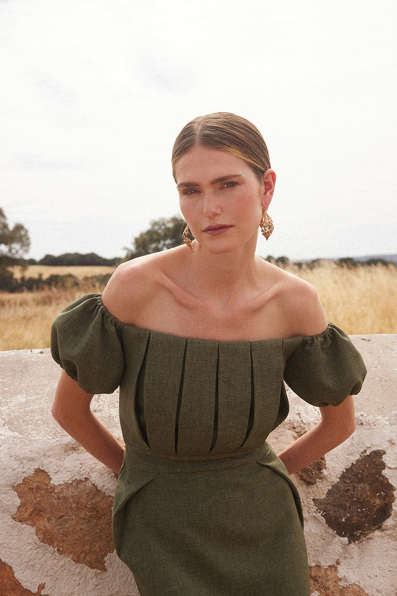 Vestido Maria Verde
