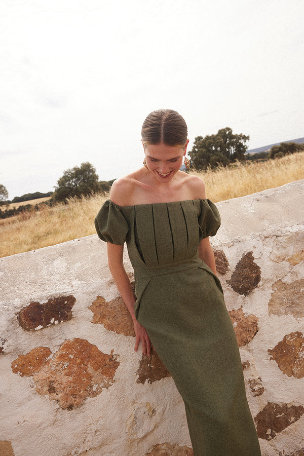 Vestido Maria Verde