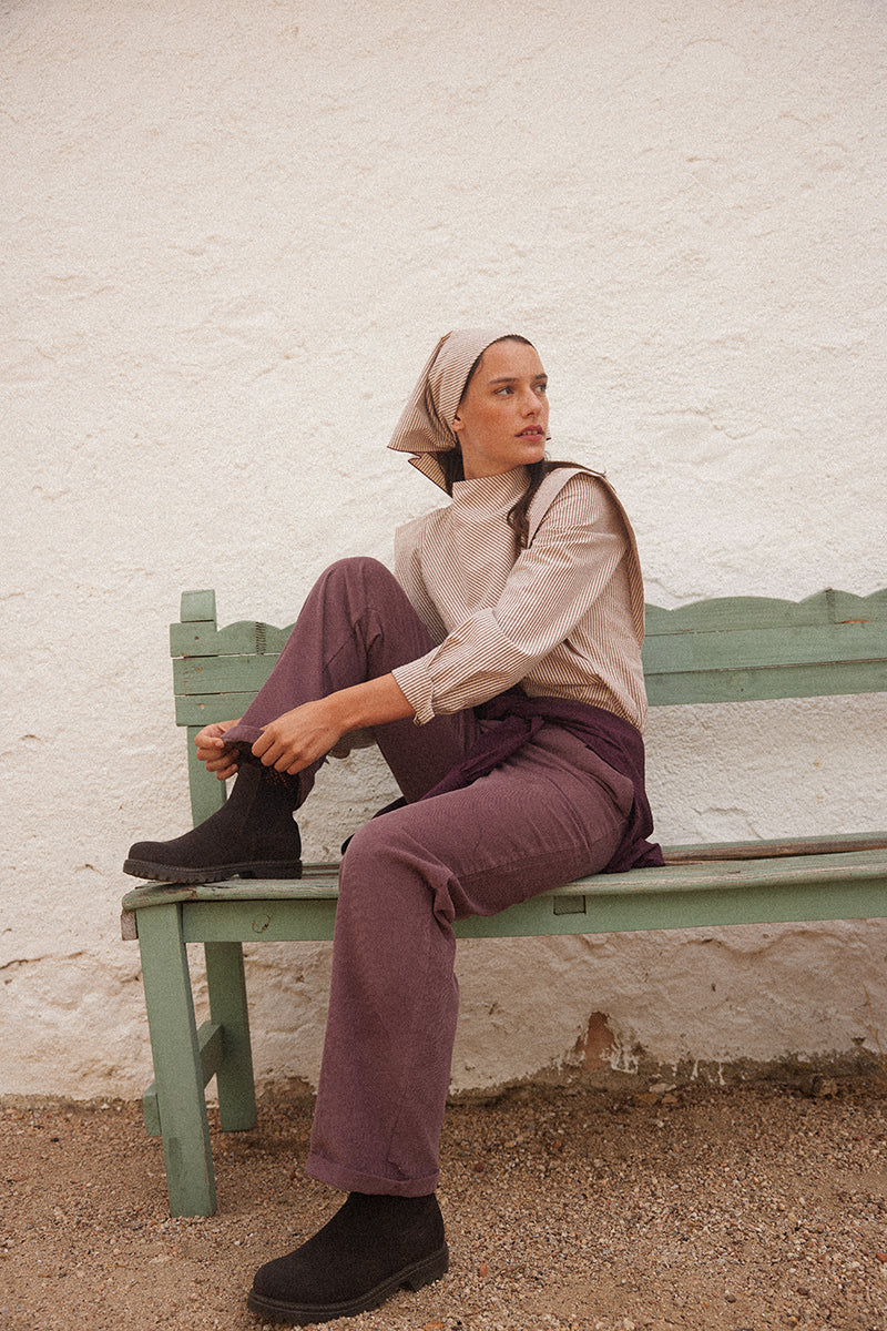 Camisola Bandana Borgonha