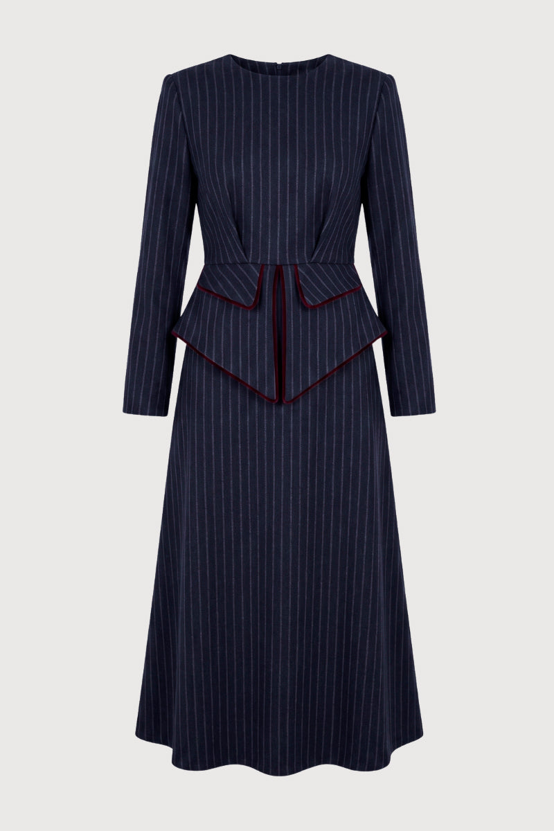 Vestido África Marinho