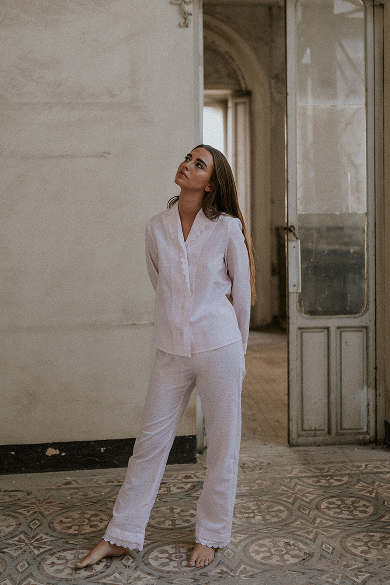 Pijama Milrayas rosa