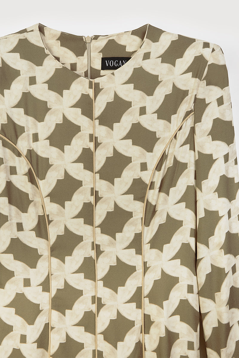 Vestido estampado Manu