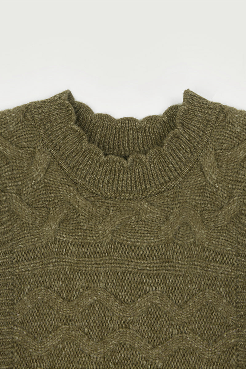 Colete verde de oito pontos