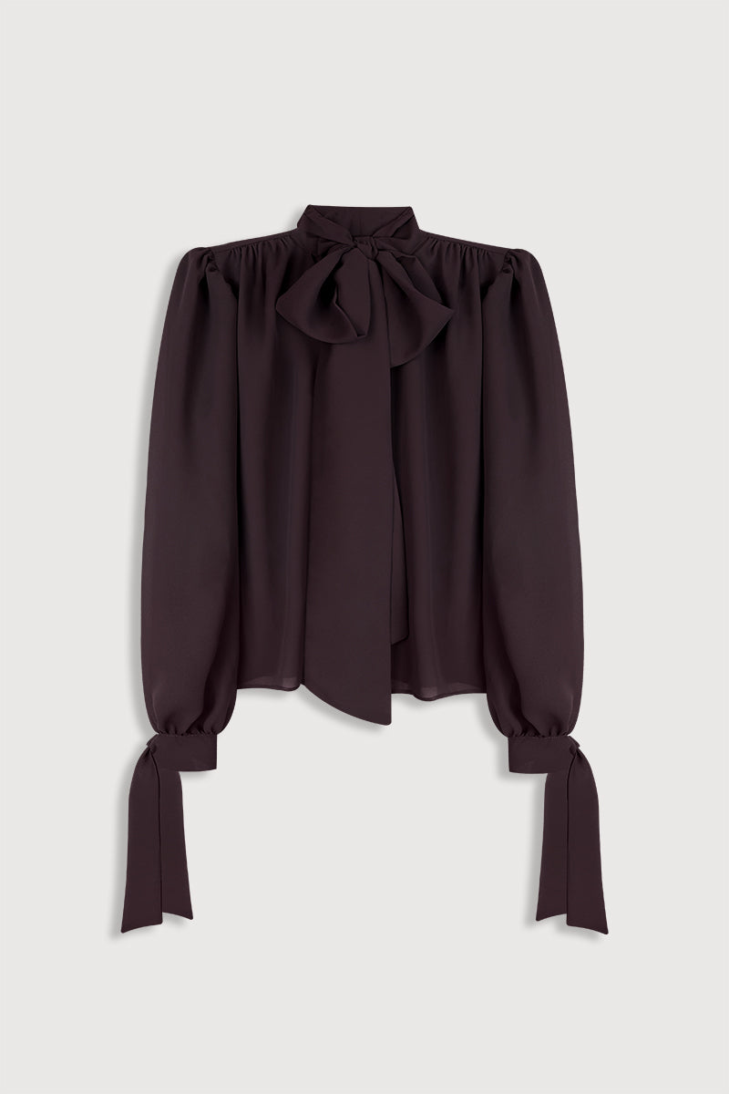Blusa beringela Serafina