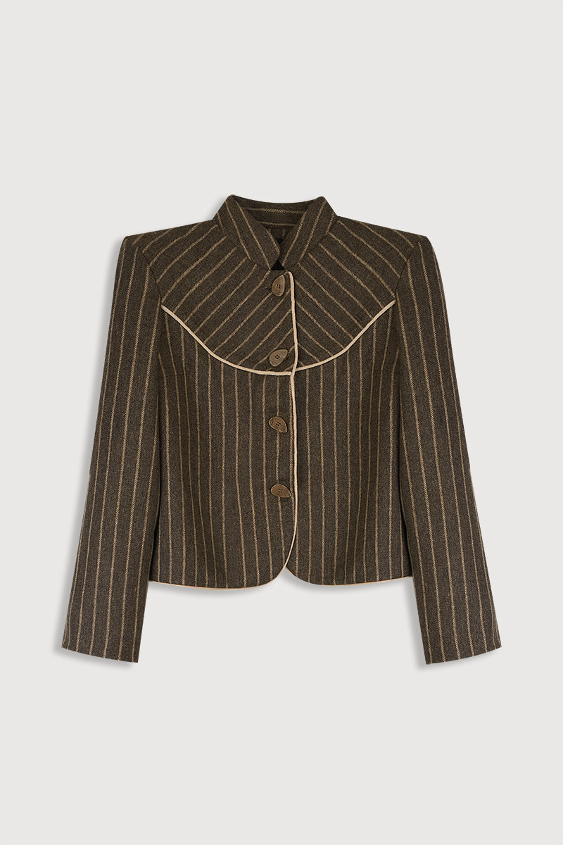 Chaqueta Margaret Marrón