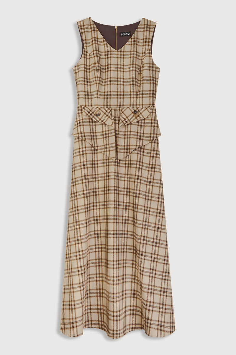 Vestido Africa Beige