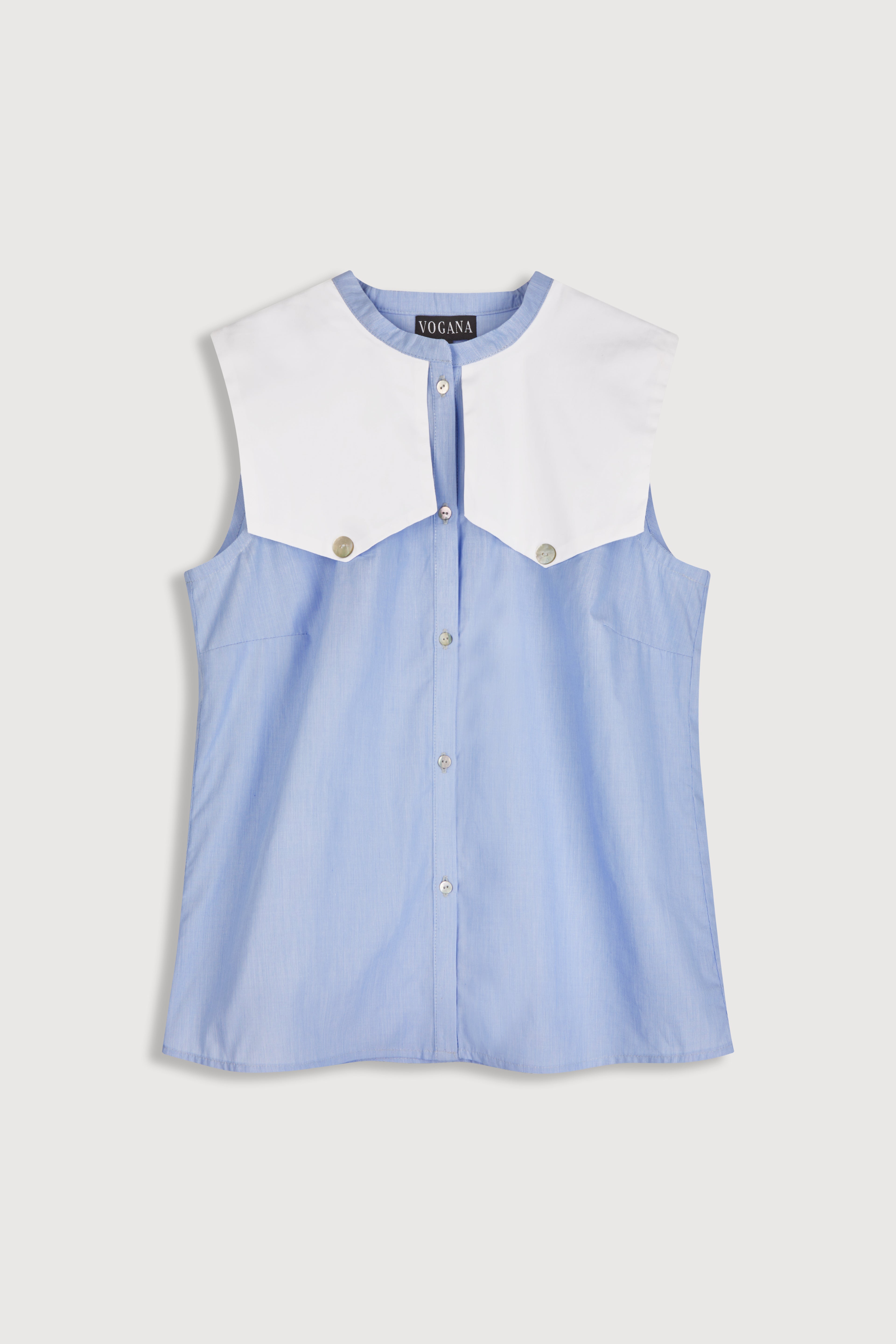 Camisa África Azul Claro