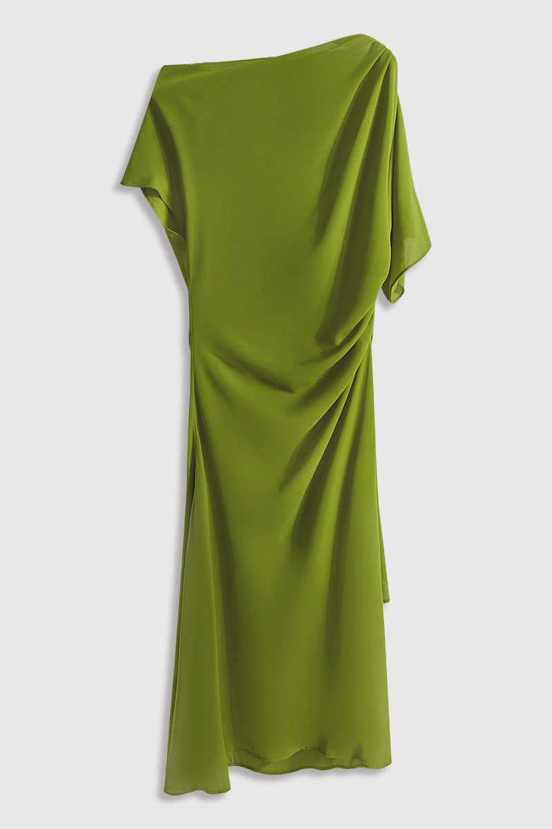 Vestido Fabiana Verde midi