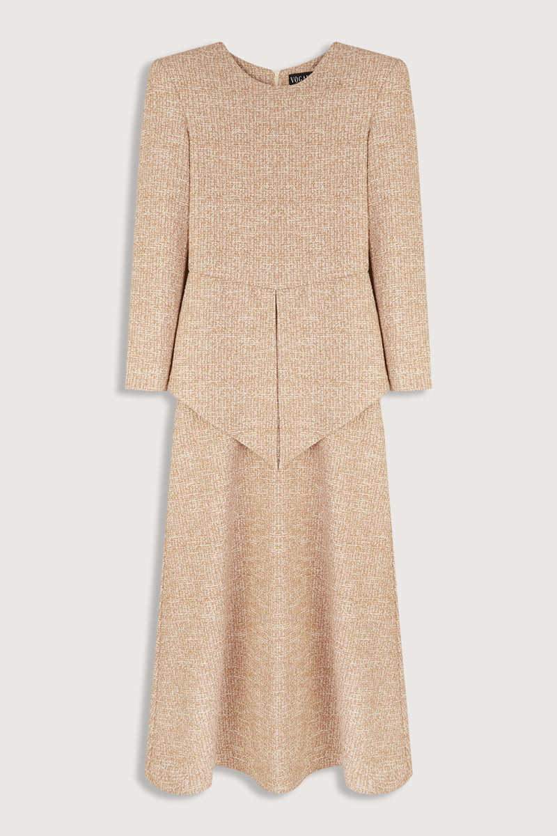 Vestido Bege Goya
