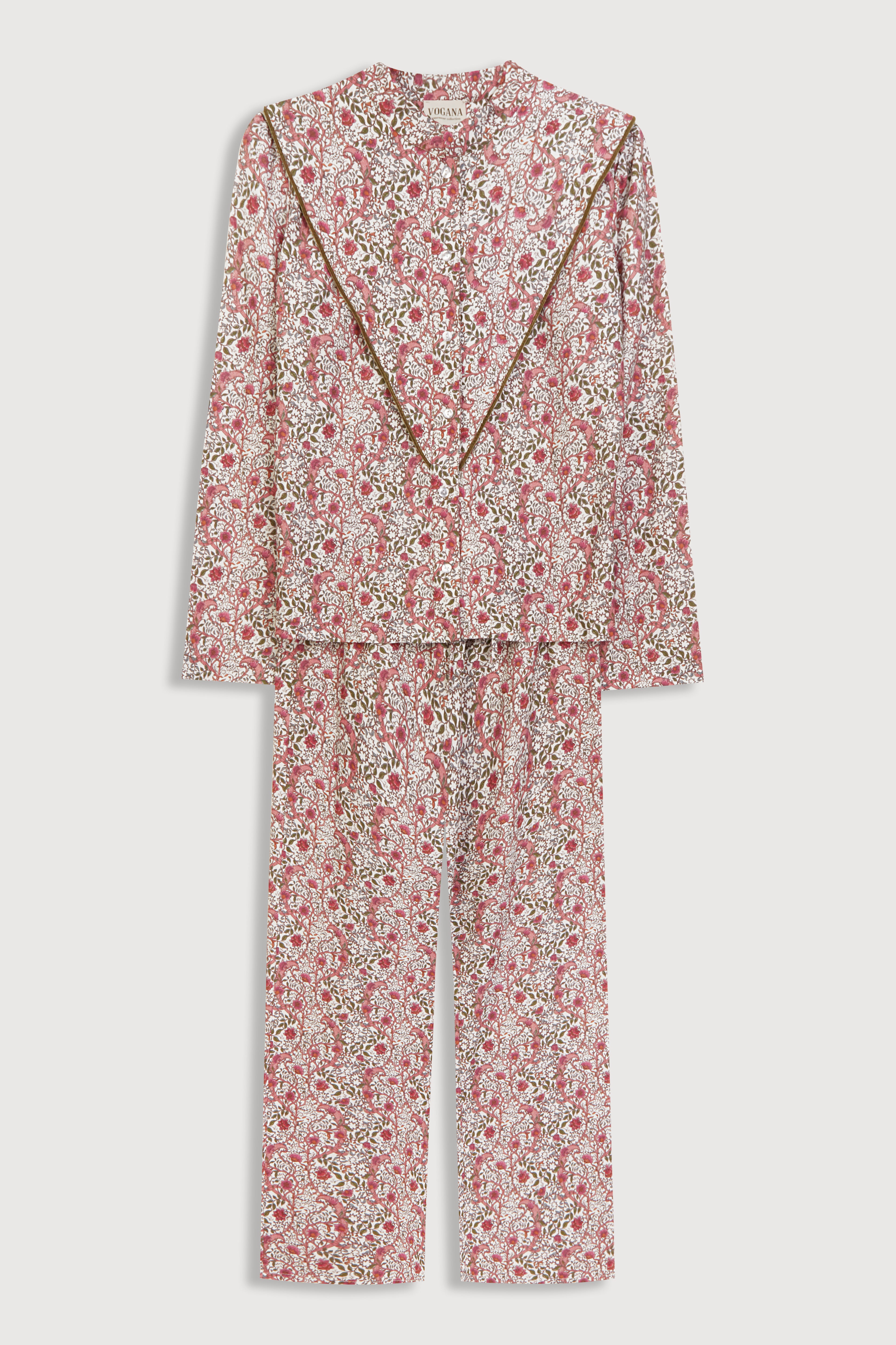 Pijama--de-flores-rosa-de-algodón-7