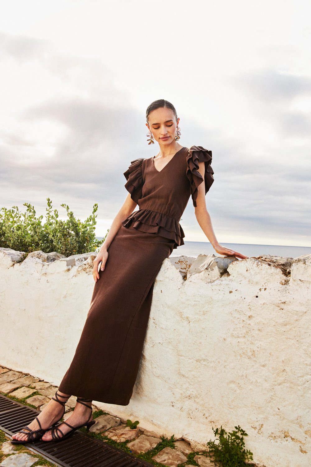 Vestido Amelie Castanho
