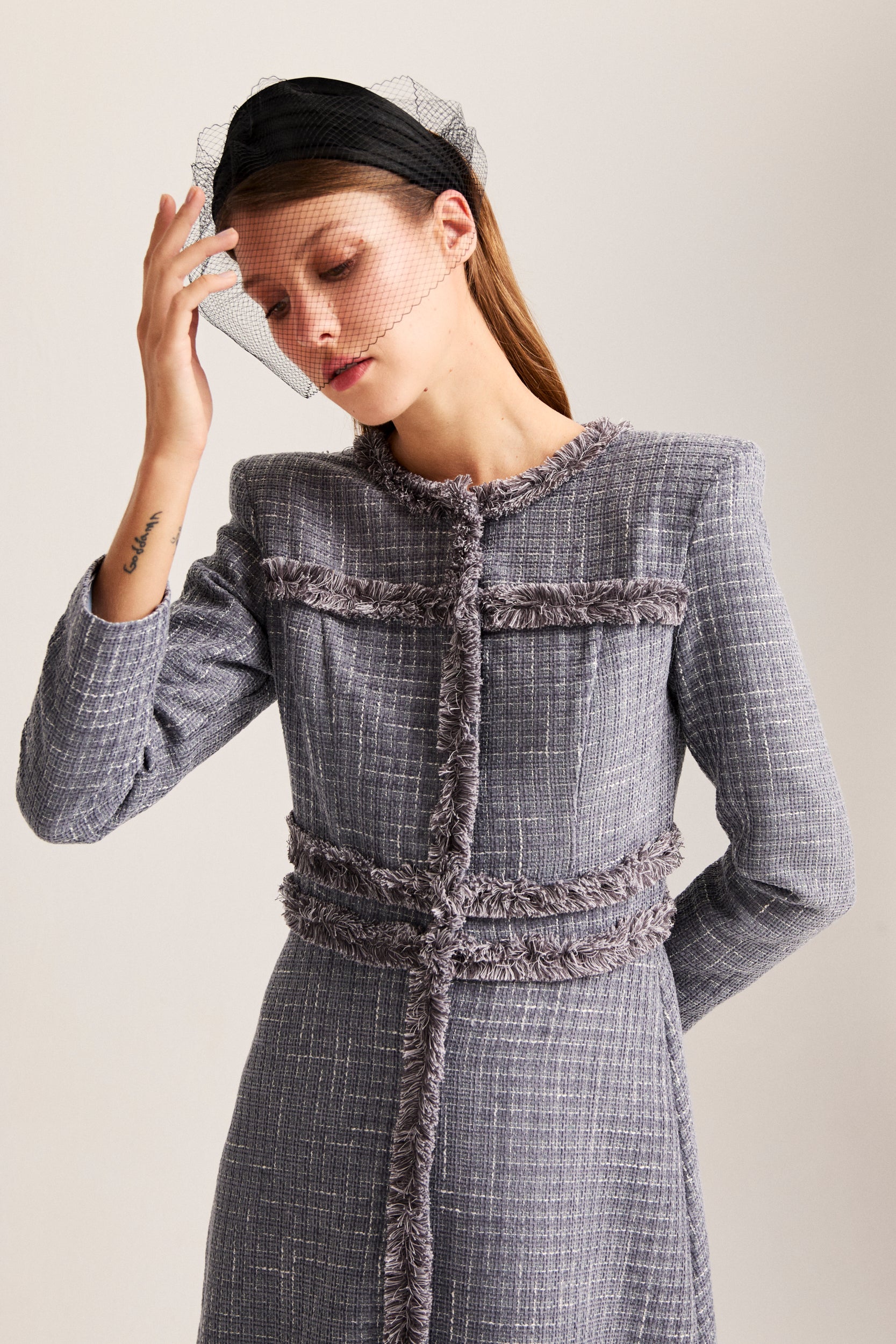 Vestido cinzento Malena