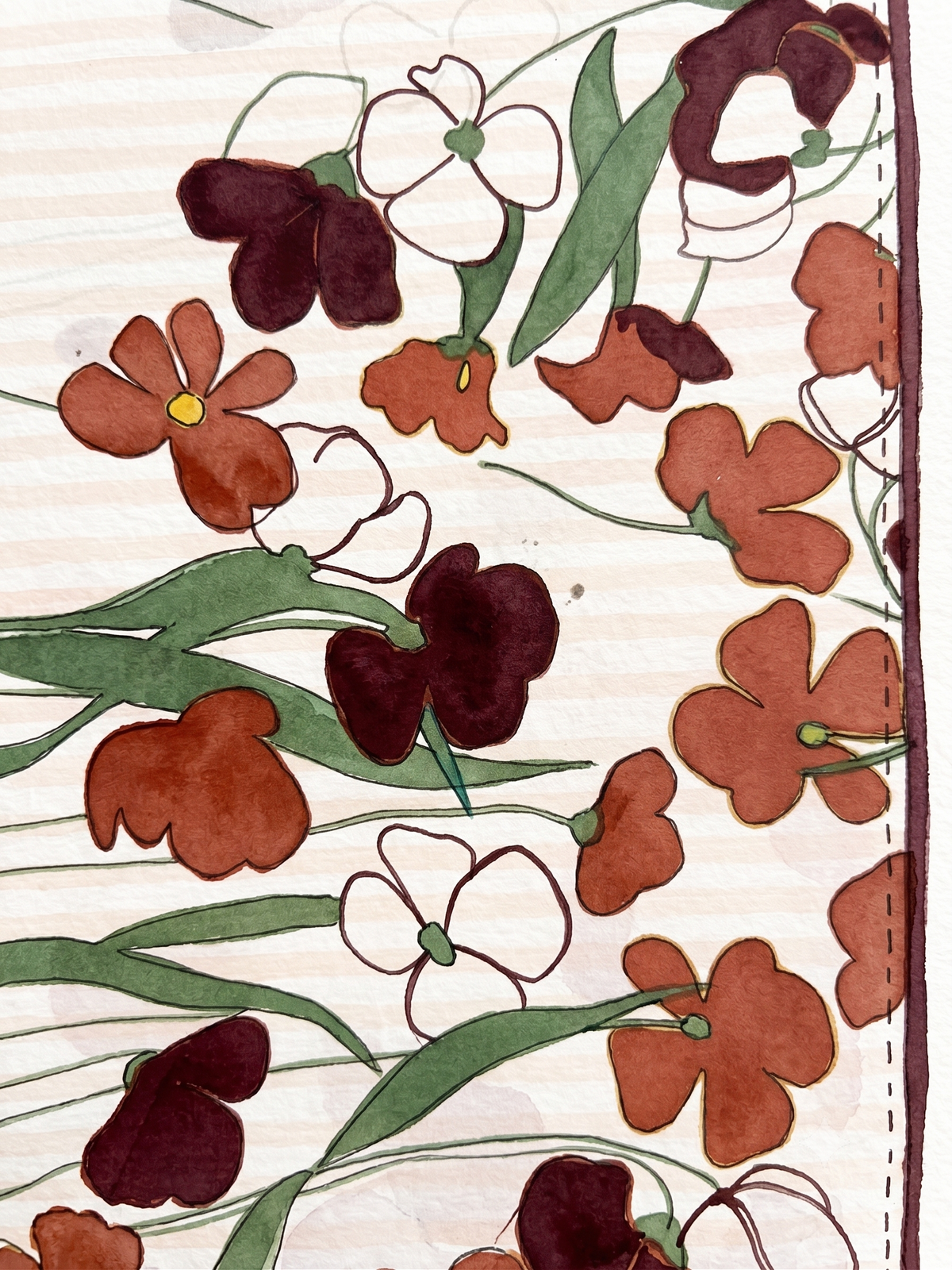 Pañuelo Flores