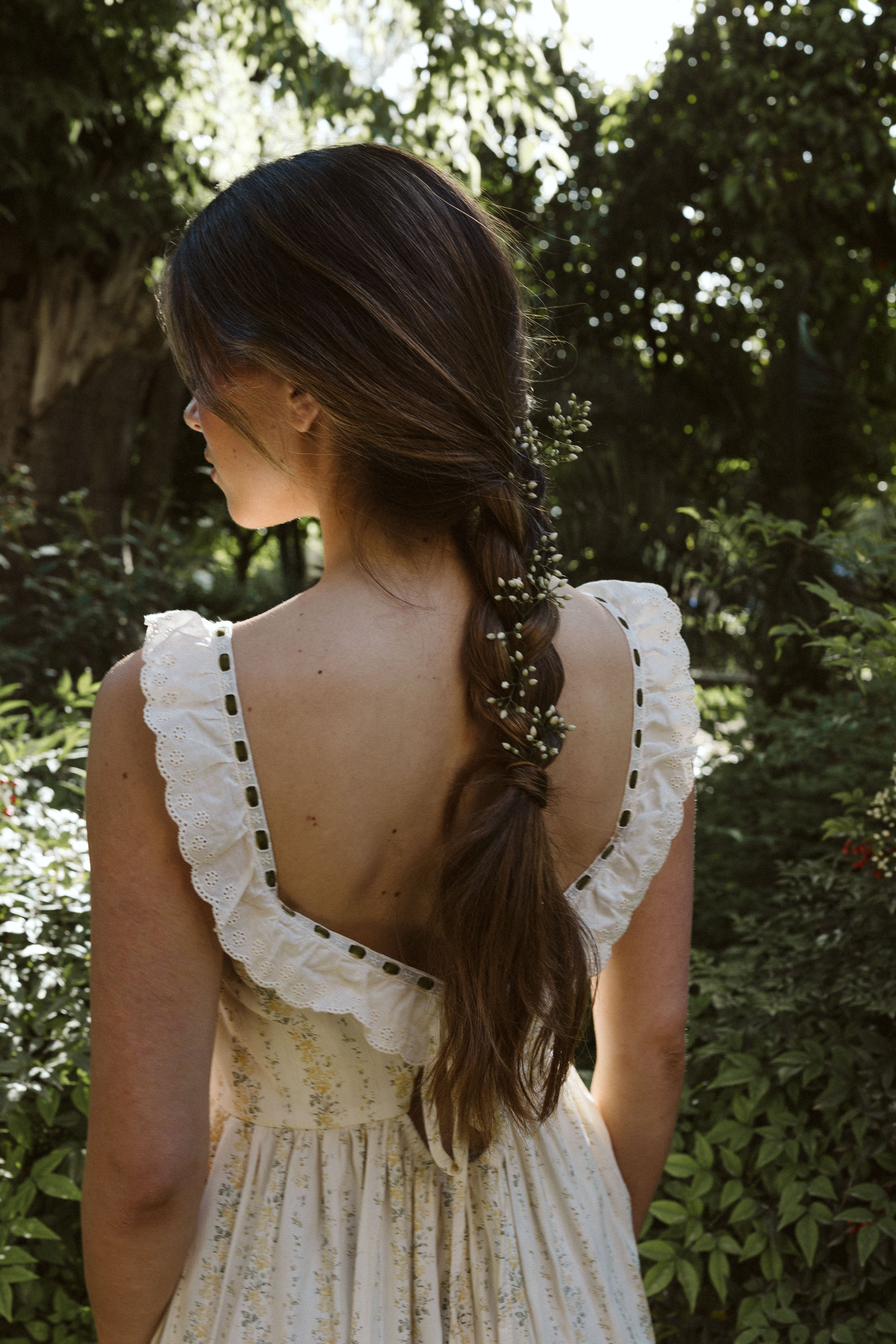 Conjunto Camisón y Bata Flores Vainilla